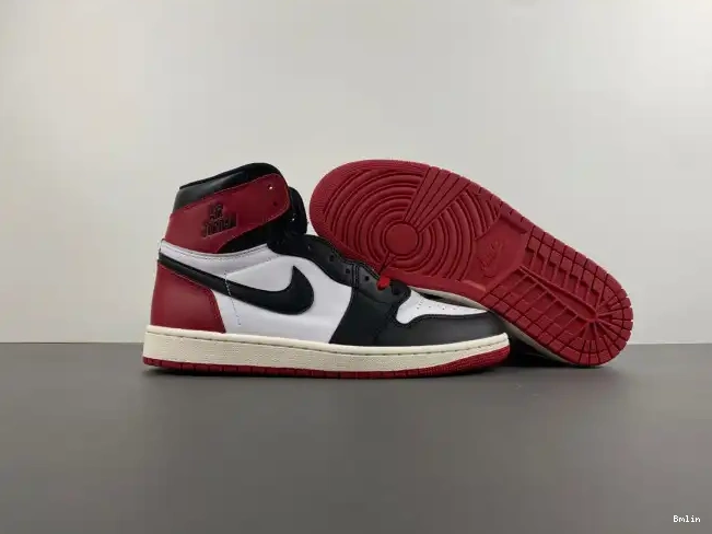Bmlin Shoes DZ5485-106 Reimagined 1 High OG Black Toe Jordan Air 0613